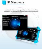 Testeur CCTV NOYAFA Multifonctionnel 4K HD Tout-en-un Moniteur de test de caméra IP Écran tactile IPS 5 pouces