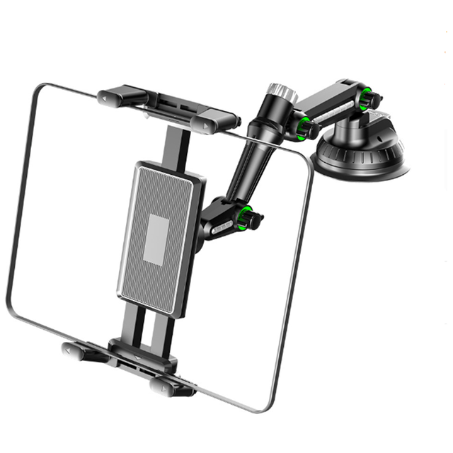 Shockproof Stable Bracket Cell Phone Tablet Mount Excavator Windshield Long Large Suction Off-road Car Truck Mobile Phone Holder