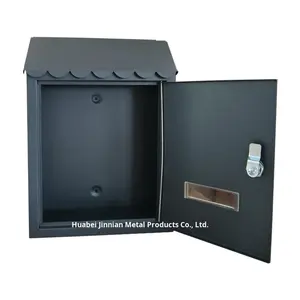 Buzón de Correo de Hierro para Montaje en Pared Exterior con Cajas de <span class=keywords><strong>Opiniones</strong></span> y Quejas, Almacenamiento con Cerradura de Llave, Modelo 313, Diseño Moderno y Simple - Product Image 4