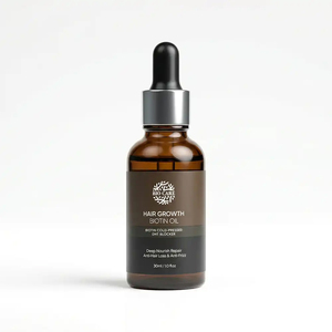 Huile capillaire nourrissante BioCare à la biotine pour des cheveux doux, lisses, brillants et faciles à coiffer - Product Image 1