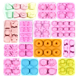 Qiaobeixing Collection de moules en silicone souple unisexe Patte de chat Gaufre Résine cristalline Colle AB Faits main DIY Moules pour créations alimentaires À partir de 14 ans - Product Image 4