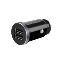 Chargeur de voiture rapide QC3.0 18W avec 2 ports USB 12-24V pour téléphone portable