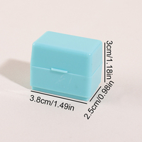 Bouclier de confidentialité rouleau timbre haute sécurité anti-bavure conception pour sceller les documents garder le timbre de Protection des informations