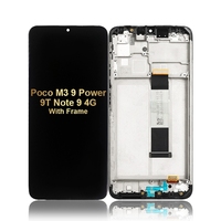 Panel layar tampilan Lcd ponsel, pengganti LCD untuk Xiaomi Poco M3 X3 X4 Pro X4 Pro 5G Pocophone F1 Note 2 dengan bingkai