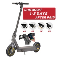 Hezzo Drop Ship Uk Eu Magazijn 36V 15Ah 500W Krachtige Escooter 10Inch Ninebot G30 Max Lange Bereik bromfiets Volwassen Elektrische Scooter