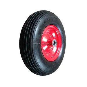350-6 Wheelbarrow roda de borracha pneumática pequena