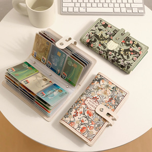 Tarjetero de Gran Capacidad para Mujer 2027, Moderno, con Múltiples Ranuras para Tarjetas, Bolsa de Almacenamiento para Identificación, Metálico, de PU, Personalizado, para Tarjetas Bancarias - Product Image 3