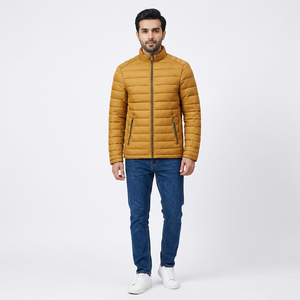 Veste matelassée pour homme surdimensionnée, best-seller, fermeture éclair, dernier design, prix bas, veste matelassée pour homme en gros - Product Image 1