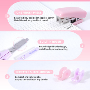 Ensemble de 6 pièces de papeterie <span class=keywords><strong>licorne</strong></span> fantaisiste populaire - Papeterie polyvalente mignonne pour les étudiants et les artistes, idéal pour offrir en cadeau - Product Image 5