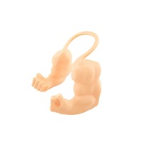 Pendentif pour animaux de compagnie en PLA imprimé en 3D sur le thème de Hulk, art moderne avec bras musclés pour chats et chiens, best-seller
