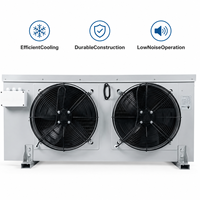 Unité d'évaporation commerciale 5HP pour chambre froide, refroidisseur d'air intérieur avec moteur à rotor externe DT et tambour d'air RP pour chambre froide de plain-pied
