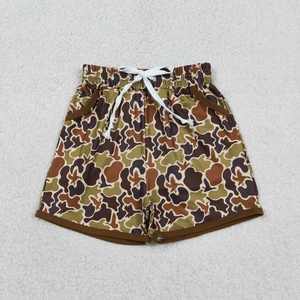 Shorts de chasse camouflage pour garçons avec poches, écologiques, décontractés, coupe ample, pour bébés garçons - Product Image 4