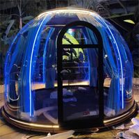 Maisons conteneurs, dômes géodésiques, tentes de glamping pour restaurants et camping avec design igloo