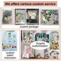 Oh Bienvenue Bébé Décorations de fête Vert sauge Vert rétro Blanc Or Arche de ballons pour fête de bébé garçon ou fille