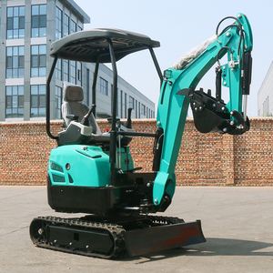 จัดส่งฟรีเครื่องยนต์ Kubota 1.5ตันที่ติดตามสวนฟาร์มปศุสัตว์ขนาดเล็กรถขุด CE รับรอง CE รองรับการปรับแต่ง - Product Image 2