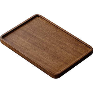 Walnut Wood <b>Tea</b> <b>Tray</b> Solid Wood Serving <b>Tray</b> For <b>Tea</b> Cup Coffee Elegant Design Handmade Craftsmanship - Product Image 5