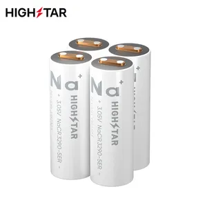 Productores de baterías de iones de sodio HIGHSTAR 3,0 5000mAh 160wh/kg batería de iones de sodio SIB batería de iones de sodio celda cctv