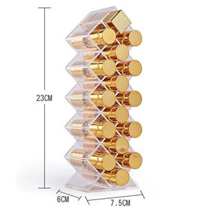 GREENSIDE Boîte de rangement <span class=keywords><strong>pour</strong></span> rouge à lèvres-Acrylique transparent Étagère de bureau de grande capacité - Product Image 6