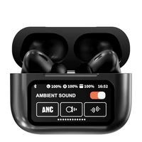 Audífonos Intrauditivos TWS Modelo 2026, Alta Calidad, Cancelación Activa de Ruido, Chip JL, Resistentes al Agua IPX-5, Pantalla Táctil Digital