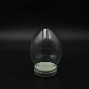 <span class=keywords><strong>Kit</strong></span> de bricolage pour faire soi-même un globe à neige durable en verre et résine en forme d'œuf ovale transparent - Product Image 3