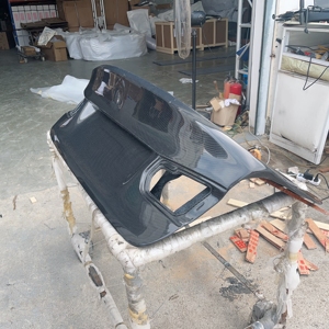 BMW F30 3シリーズ（2013-2019）用 カーボンファイバートランクリッド |   <span class=keywords><strong>CSL</strong></span>スタイルリアトランク/ブーツリッド交換 |   OEMスタイルフィット - Product Image 3