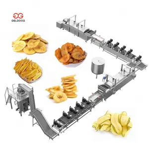Gelgoog Plant Plantain Banana and Apple Chips Making Machine Processing Machinery Banana