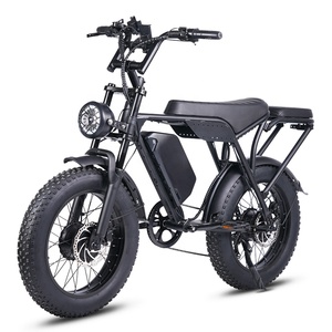 OEM ODM 60V 30Ah 250W 30mph 7速20英寸宽胎液压刹车美国库存电动宽胎自行车 - Product Image 1
