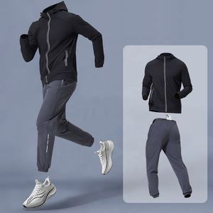 Completi <span class=keywords><strong>Tuta</strong></span> da Ginnastica da Uomo per Jogging e <span class=keywords><strong>Calcio</strong></span> con Logo Personalizzato - Product Image 6