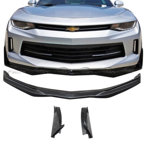 3PC Front Lip <b>Splitter</b> Bumper PU Front Lip 2016 up for Chevrolet CAMARO OLOTDI - Product Image 2