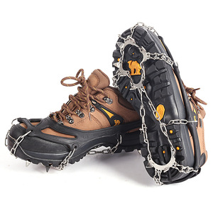 11 crampons antidérapants en acier inoxydable crampons de <span class=keywords><strong>glace</strong></span> crampons de traction de neige crampons pour hommes marchant et courant <span class=keywords><strong>sur</strong></span> <span class=keywords><strong>la</strong></span> neige et <span class=keywords><strong>la</strong></span> <span class=keywords><strong>glace</strong></span> - Product Image 3