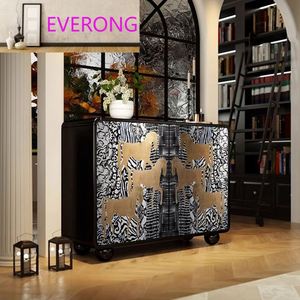 <span class=keywords><strong>Meuble</strong></span> d'entrée peint de style antique, buffet de salon, <span class=keywords><strong>meuble</strong></span> de rangement, armoire de salle à manger d'hôtel, vitrine Dream Horse - Product Image 6
