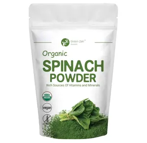 100% natürliches Gemüse pulver Bio getrocknetes dehydriertes Spinats aft pulver und frisches luft getrocknetes Brokkoli-Grünkohl-Spinat pulver