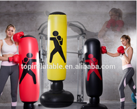 Nouveau Offre Spéciale autonome enfants formation boxe gonflable sac de boxe lourd et sac de sable