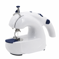 Mini machine à coudre électrique à fonctionnement électronique, longueur de point réglable, ultrasonique, facile à utiliser pour les tissus et les vêtements