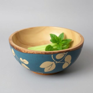 Cuenco de madera hecho a mano duradero y moderno con aspecto elegante para servir platos Pasta y uso diario - Product Image 5