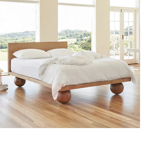Cama Queen Size de Madera de Mango Premium con Estructura Resistente, Diseño Elegante, Perfecta para Dormitorios Modernos, Cómoda y Duradera - Product Image 1