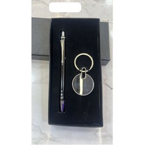 Nuevo modelo de diseño único de lujo personalizado de metal negro caja de regalo conjunto de regalo corporativo de negocios de proveedor indio - Product Image 5