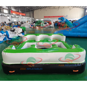 Île flottante géante de qualité supérieure pour 6 personnes, tube flottant pour fête aquatique sur lac ou rivière - Product Image 4