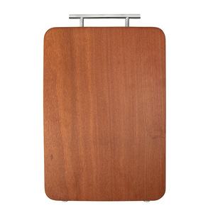 <span class=keywords><strong>Planche</strong></span> à découper rectangulaire en bois massif de <span class=keywords><strong>palissandre</strong></span> rouge, avec poignée en T, épaisseur 2,5 cm, pour viande et os, en stock - Product Image 5