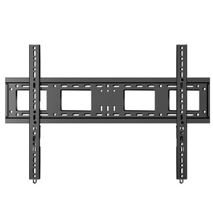 Supporto a Parete per <span class=keywords><strong>TV</strong></span> LED LCD da 60''-100'' con Staffa Fissa, Montaggio a Muro per <span class=keywords><strong>TV</strong></span> di Grandi Dimensioni, <span class=keywords><strong>Piastra</strong></span> in Acciaio Rinforzata - Product Image 4
