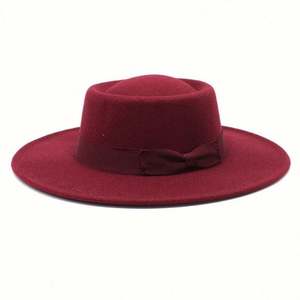 Sombrero Fedora de Ala Ancha de Fieltro Sintético de Buena Calidad y Económico, Unisex, Personalizable, para Negocios, Pesca, Fiestas, Hombres y Mujeres - Product Image 2