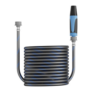 Lavadora de autos con pulverizador de alta presión de 125 psi, manguera de agua portátil de plástico ABS para jardín y lavado de autos - Product Image 2