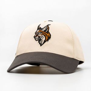 Gorras de Béisbol Personalizadas con Diseño de Dos Tonos, Gorras de Golf Vintage de 5 Paneles con Bordado para Papá - Product Image 3