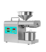 Nouvelle machine d'extraction d'huile 4 kg/h pour le sésame et les arachides, longue durée de vie et adaptée aux foyers