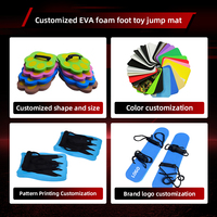 Zancos de Juguete para Niños, Material EVA, No Tóxicos, Cómodos, Suaves, Impermeables, Duraderos, Color Personalizable, Juguete para Exteriores