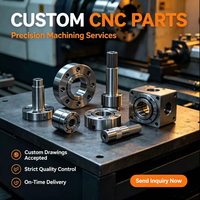 Fabrication sur mesure de pièces en CNC, usinage par tournage et fraisage, selon les plans du client, pour la quincaillerie.