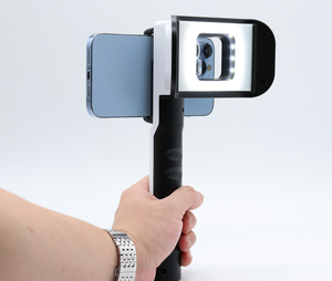 Luz LED de relleno para fotografía dental para cámara de teléfono 5500K 3000Lm Kit de iluminación manual de plástico para estudio - Product Image 4