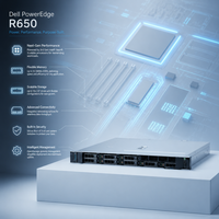 Servidor Empresarial Dell PowerEdge R650 1U de Alta Densidad con 2 Sockets para Alojamiento Web e Infraestructura en la Nube