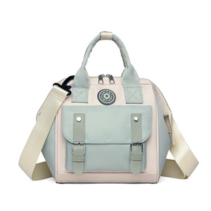 Sac à langer de grande capacité pour maman, tendance 2021, mode quotidienne, toile décontractée, imperméable, sac à dos de voyage, sac de rangement - Product Image 2