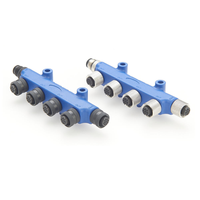 Boîtier de jonction multiprotocole passif DeviceNet, connecteur M12, répartiteur en T NMEA2000, 4 ports 5P, IP67, 250V, cuivre plaqué or, capteur